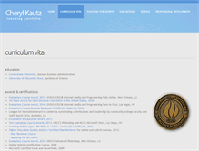 Tablet Screenshot of ckautz.org